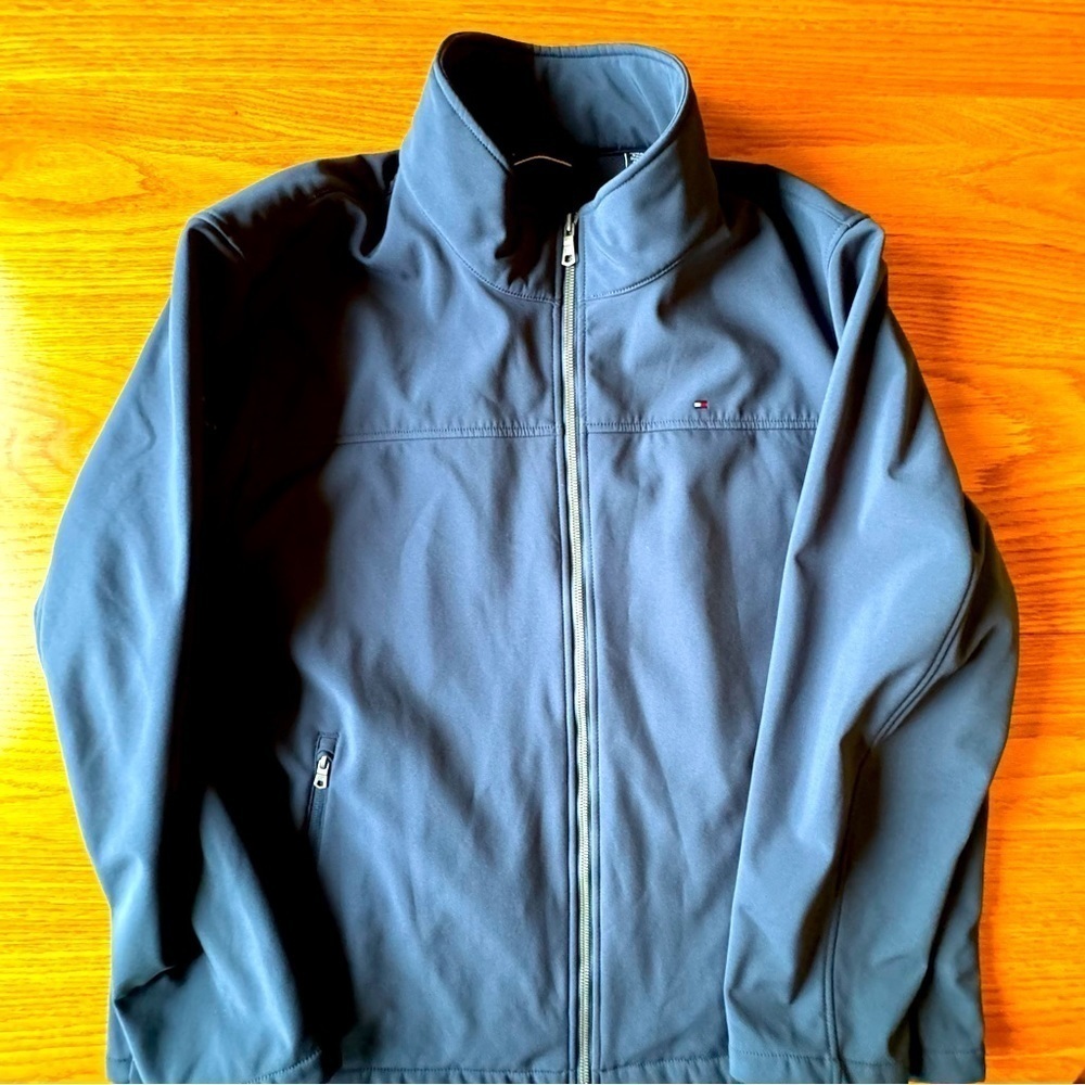 Tommy Hilfiger Men's Soft-Shell Classic Zip-Front Jacket Size: 3XL